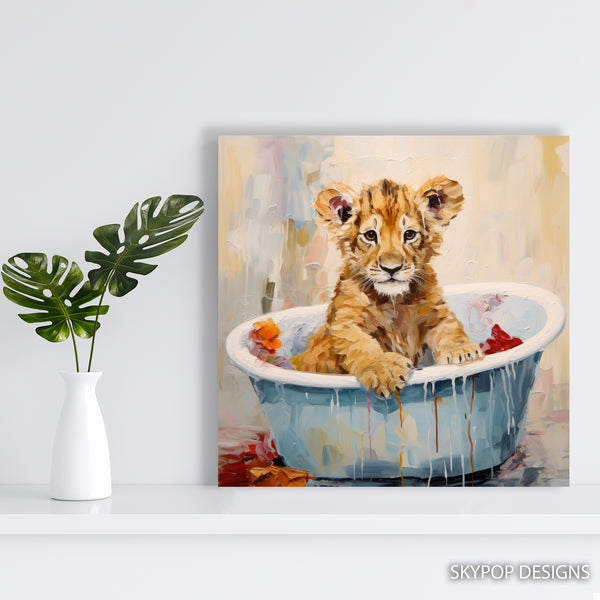 Lion Cub Art - View 5