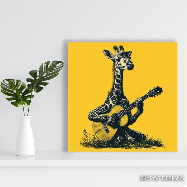 Giraffe Jam Session Art - View 5