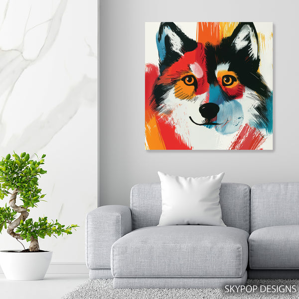 Wolf Splash Art - View 5
