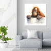 Orangutan Bath Time Art - View 5