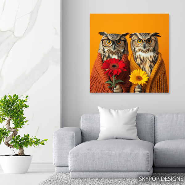 Owl Duo Art - View 5