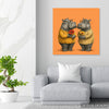 Hippopotamus Flower Art - View 5