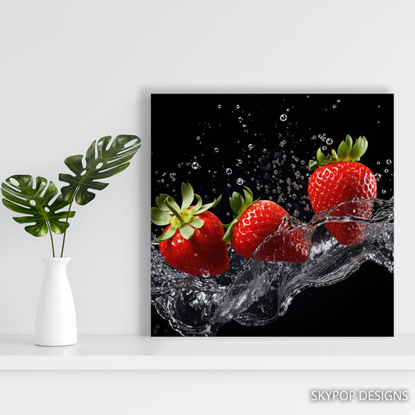 Strawberry Splash Art - View 5