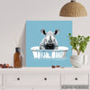 Rhino Bathtime Fun Art - View 5