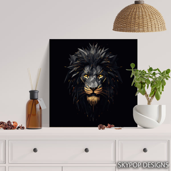 Lion Head Art - View 5