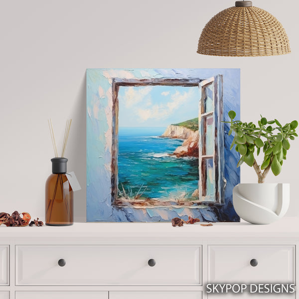 Coastal Window View Art - View 5
