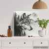 Wolf Moon Forest Art - View 5