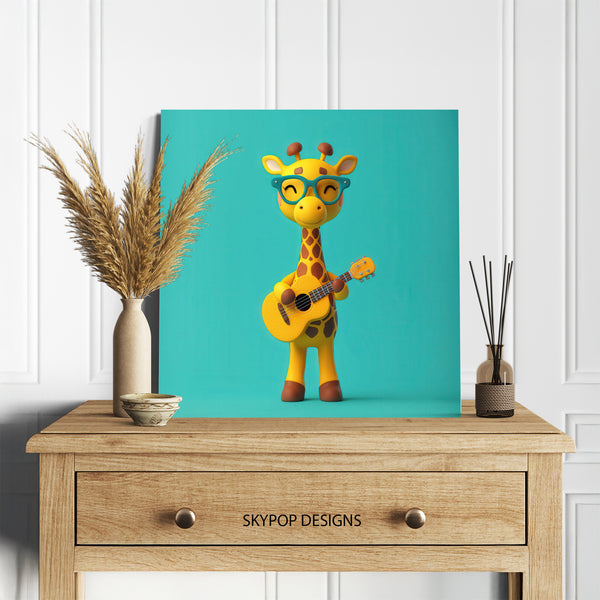 Giraffe Music Art - View 5
