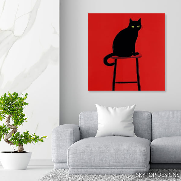 Black Cat Art - View 5