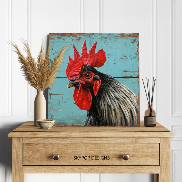 Rooster Art - View 5