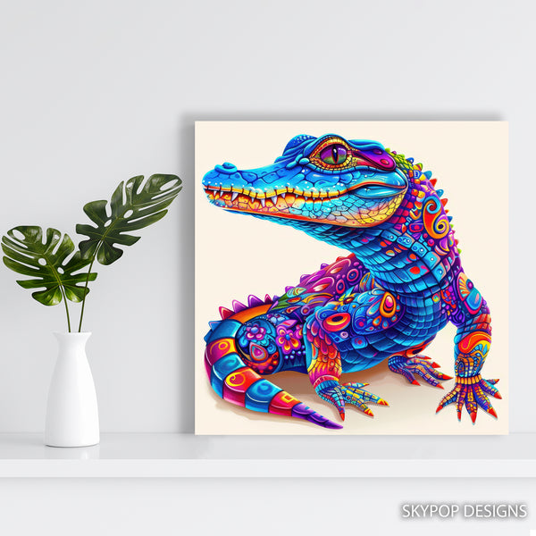 Crocodile Art - View 5