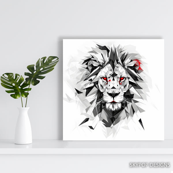 Lion's Gaze Art - View 5