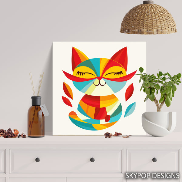 Siamese Cat Art - View 5
