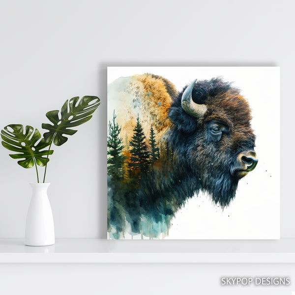 Bison Wilderness Art - View 5