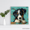 Bernese Mountain Dog Puppy Art - View 5