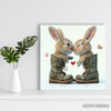 Bunny Kisses in Boots Art - View 5