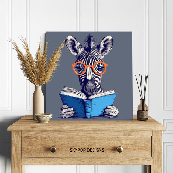 Zebra Reads Art - View 5