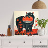 Hippopotamus Art - View 5