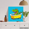Crocodile Bath Art - View 5