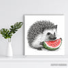 Hedgehog Art - View 5