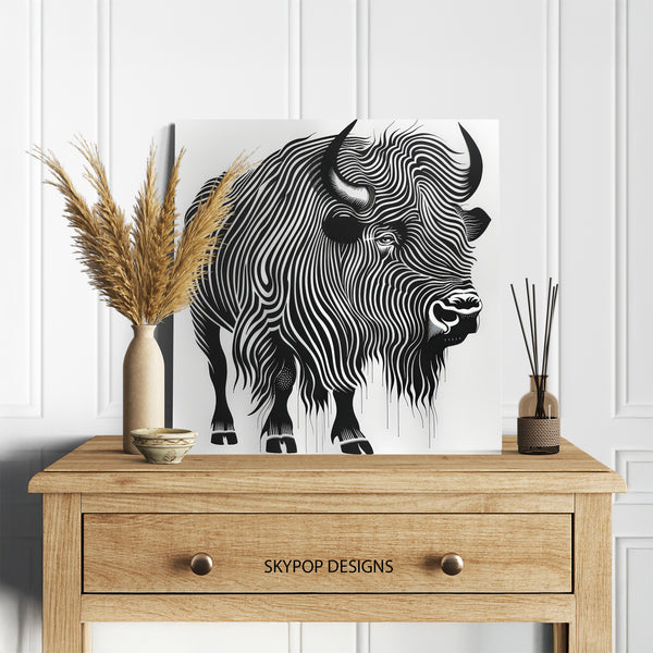 Bison Art - View 5