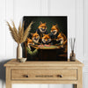 Foxes Poker Night Art - View 5