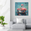 Flamingo Floral Art - View 5