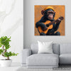 Chimpanzee Guitar Art - View 5