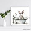 Bunny Tub Time Art - View 5