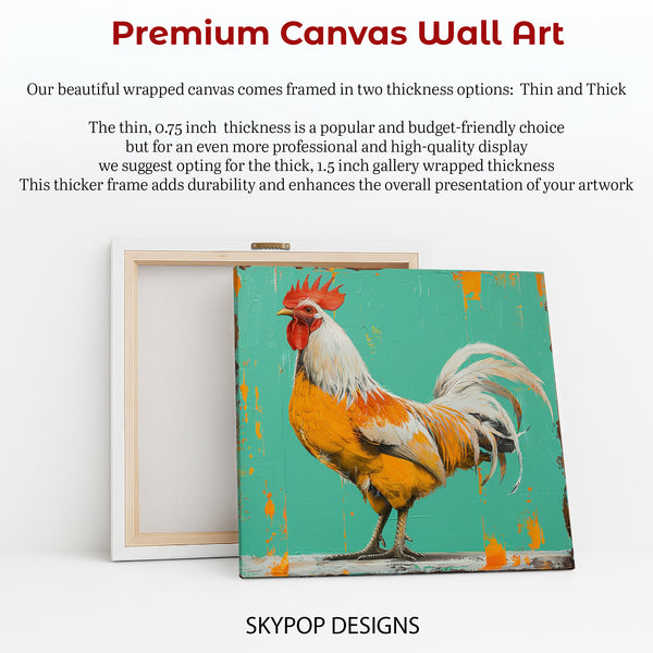 Rooster Art - View 6