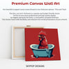 Rooster Bath Time Art - View 6