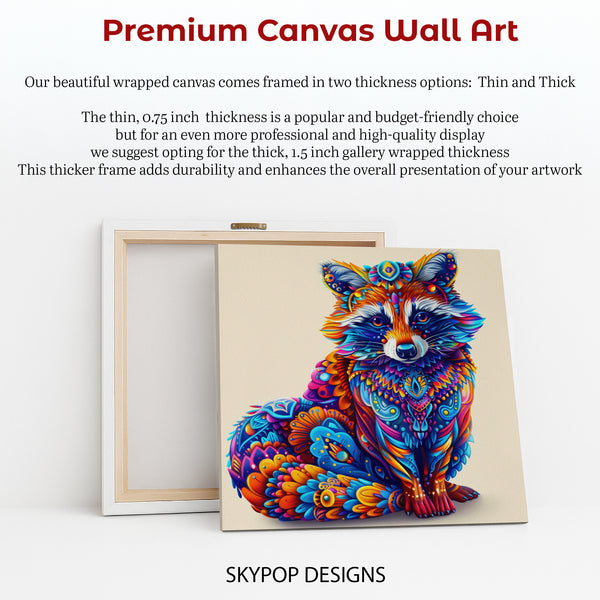 Raccoon Art - View 6