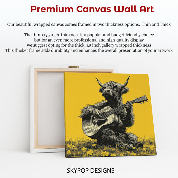 Highland Cow Art - View 6