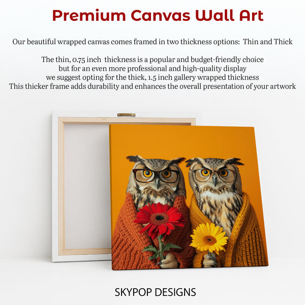 Owl Duo Art - View 6