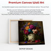Vintage Floral Vase Art - View 6