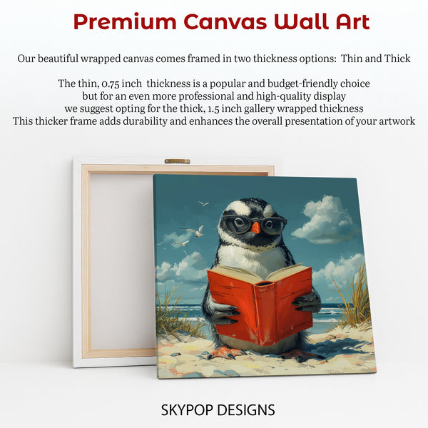Penguin Beach Read Art - View 6
