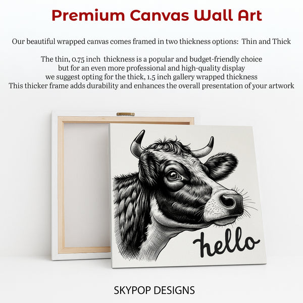 Highland Cow Art - View 6