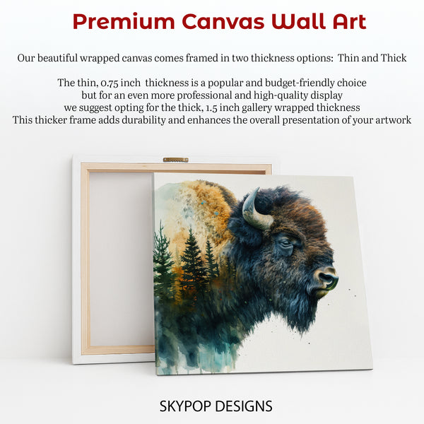 Bison Wilderness Art - View 6