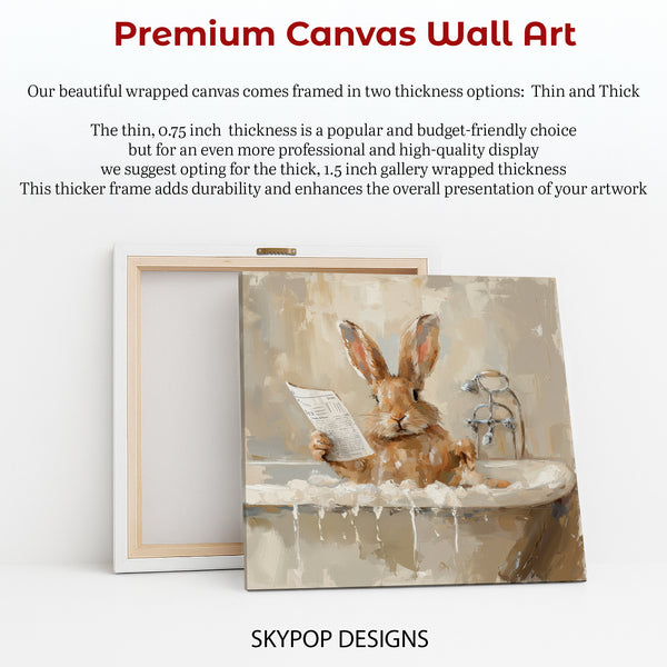Bunny Bath Art - View 6