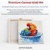 Parrot Bath Time Art - View 6