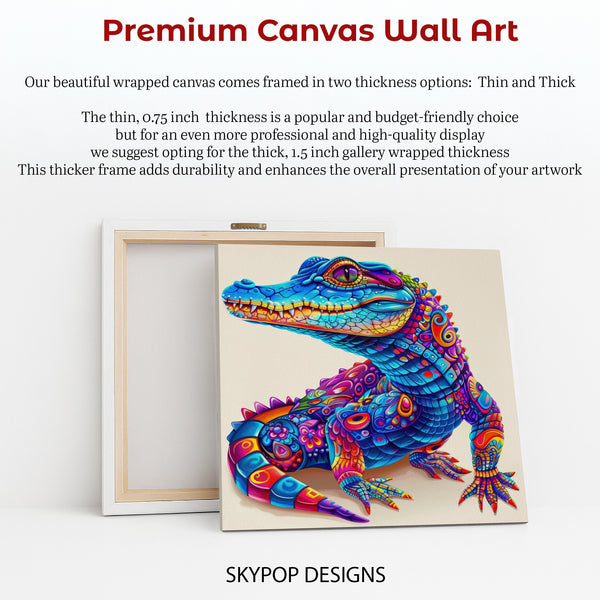 Crocodile Art - View 6