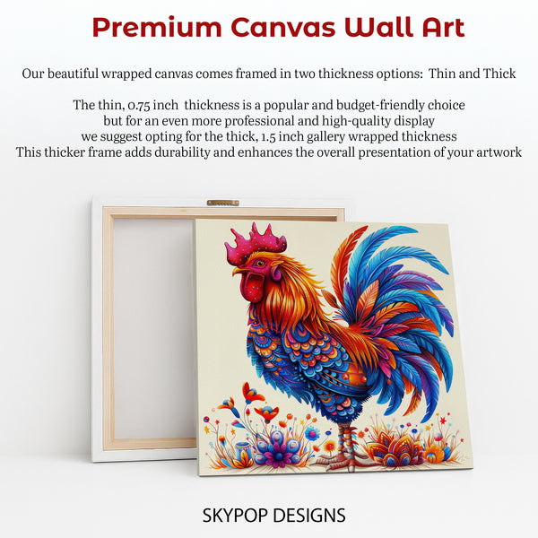 Rooster Art - View 6