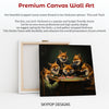 Foxes Poker Night Art - View 6