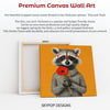 Raccoon Art - View 6