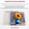 Sunflower Vase Art - View 6