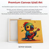 Parrot Guitarist Art - View 6