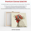 Rooster Floral Crown Art - View 6