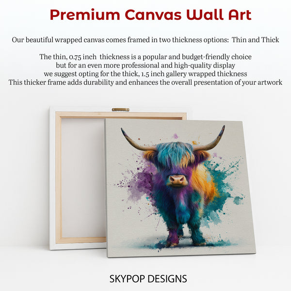 Highland Cow Art - View 6