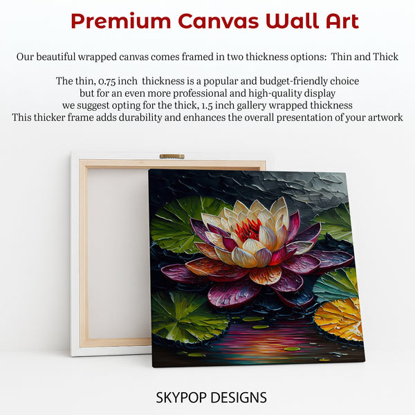 Water Lily Pond Art - View 6