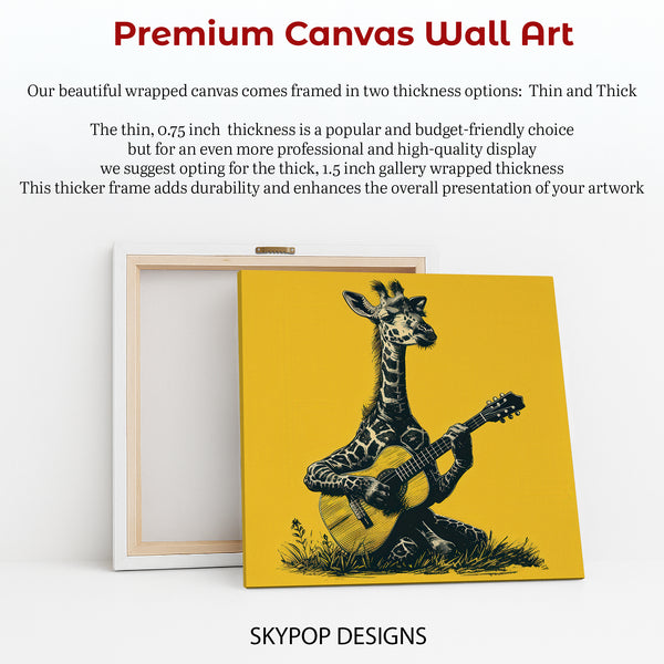 Giraffe Jam Session Art - View 6